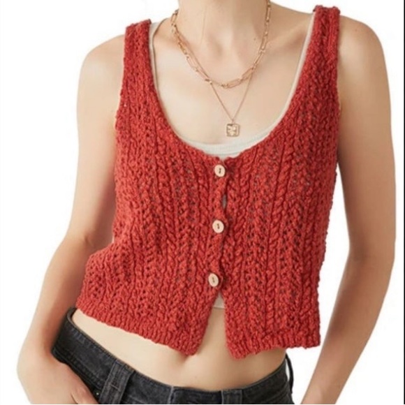Free People Sweater Tank - Picture 1 of 6